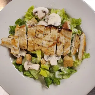 Chicken Caesar salad