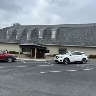 Outside &amp; parking lot