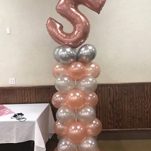 Balloon columns