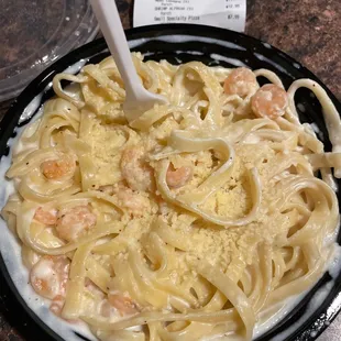 Shrimp Alfredo