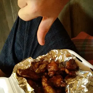 Stay away from the wings...