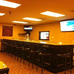 Bar area.