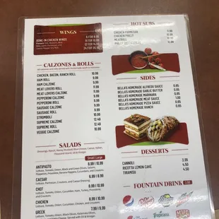 menu, sushi and sashimi