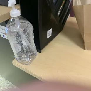 Hand Sanitizer Available