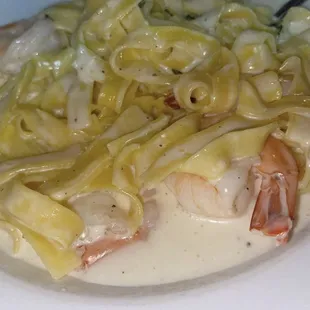 Shrimp Alfredo