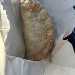 Spinach Cheese Empanada