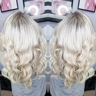 Gorgeous Blonde and Extensions by Katie