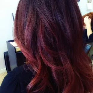 Rich Black Cherry Color by Chynamarie
