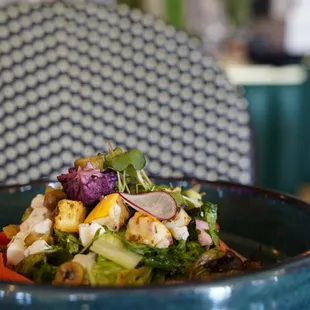 Chopped Roasted Veggie Salad