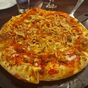 12&quot; pan Buffalo Chicken