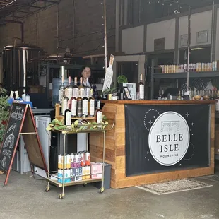 a man behind the counter