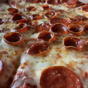 Pepperoni pizza