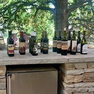 Wine available for tasting &amp; purchase by the glass
