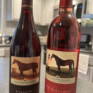 Blackberry + Red Muscadine = Tennessee wine