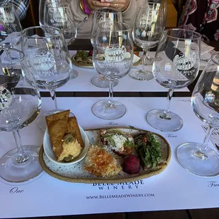 Wine/food pairings