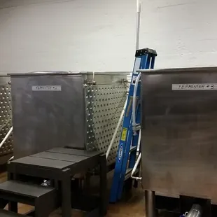 Fermenting vats