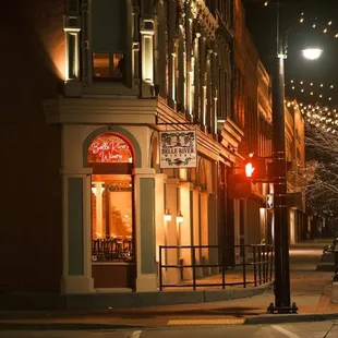 The front of our building.