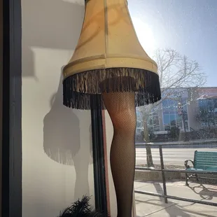 Christmas Story Leg Lamp