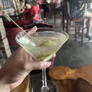 Dirty martini Detroit style