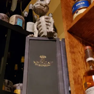 This is Jaques. He is guarding the Macallan Estate.