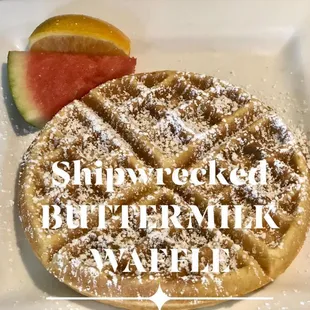 Our shipwrecked Buttermilk Waffle