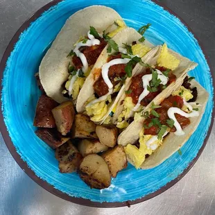 Breakfast tacos