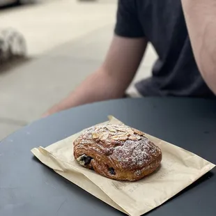 chocolate almond croissant