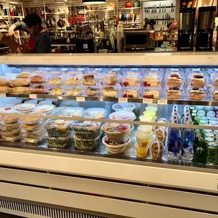 if you&apos;re looking for their famous multi-layer crepecakes, they are in the Cold case!