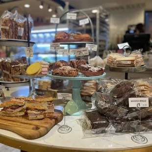 Goodie table setup display to learn what each item is. Brilliant!