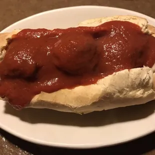 Meatball sub!