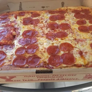 Pepperoni Half Sheet