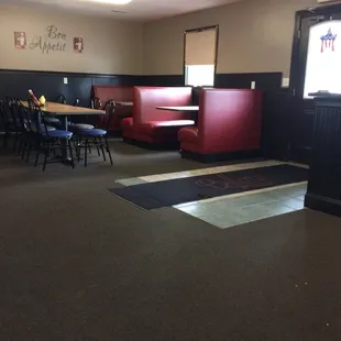 Pretty empty after lunch