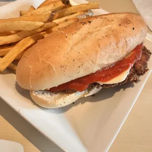 Chicken Parmesan Sandwich