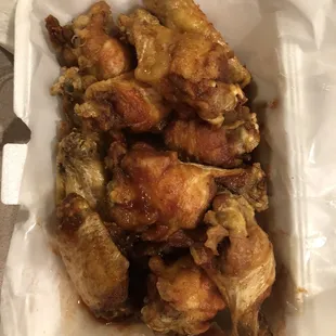Barbecue wings