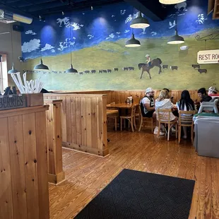 Inside of restaurant