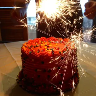 My birthday cake at bells by the sea yay :))