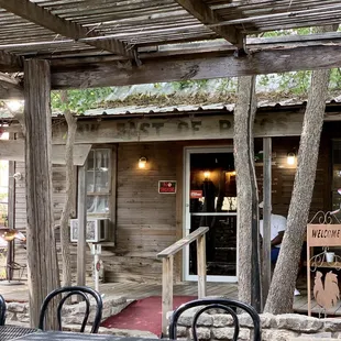 Patio View to Main Dining Hall