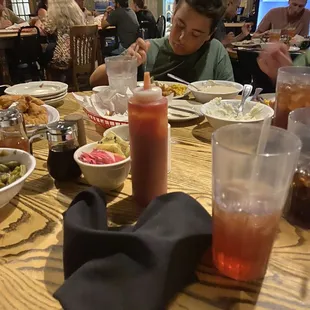 Sides and chicken tenders