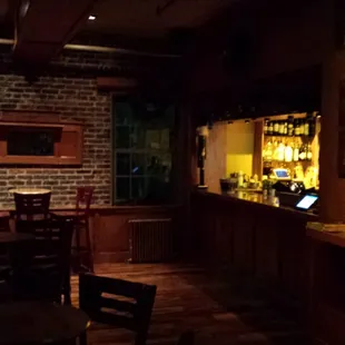 The upstairs is a really cool place with barrel tops for tables