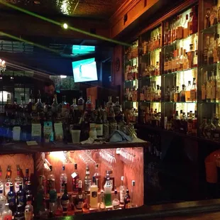 Stocked bar!