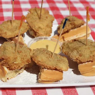New Appetizer- Chicken and Waffle Bites
