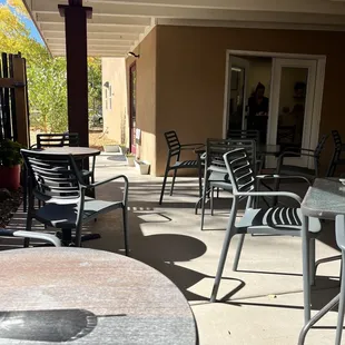 Outdoor seating