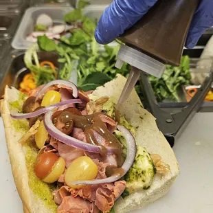 Balsamic Caprese with Capicola Ham