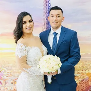 Congratulations Samantha &amp; Alvaro!!! Married at Belle&apos;s Wedding Chapel!