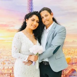 Congratulations Marlene &amp; Mario!!!  Married at Belle&apos;s Wedding Chapel!