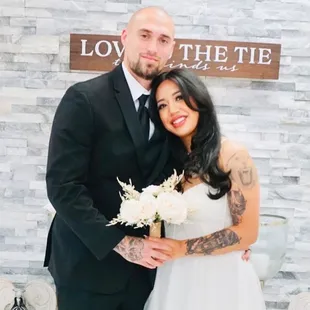 Congratulations Anya &amp; Andre!!!  Married at Belle&apos;s Wedding Chapel!