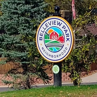 Neighborhood Sign where the park is. 10-20-2024