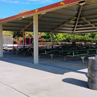 Picnic Cabana with BBQ Grills  10-20-2024