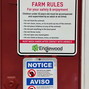 Farm Rules  10-20-2024
