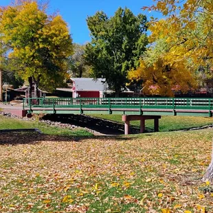 Looking towards the Farm &amp; Railroad  (which are not operational all year round)  10-20-2024